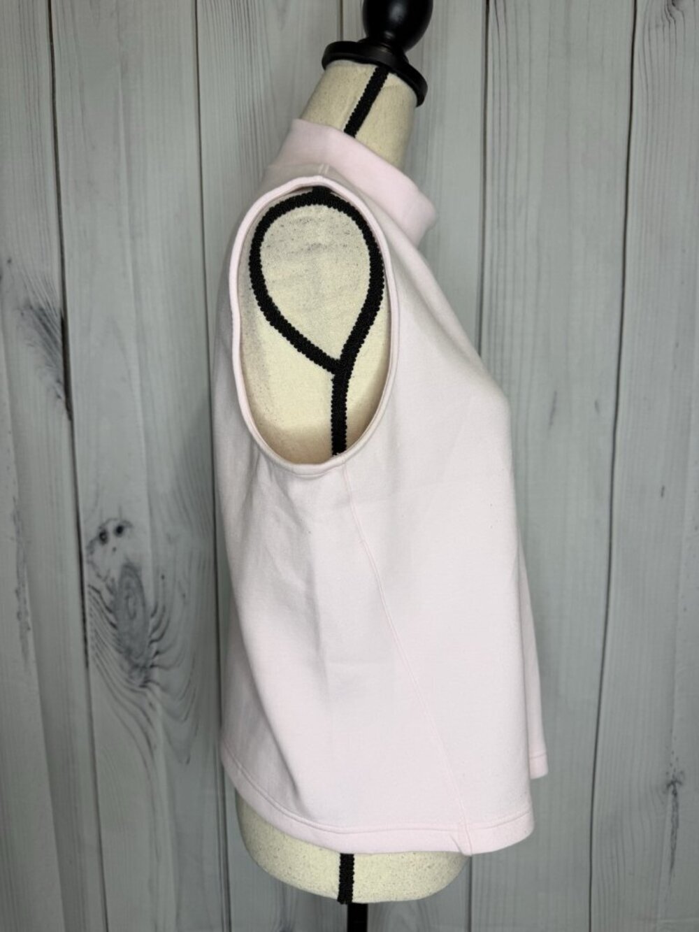 Spanx AirEssentials Mock Neck Tank Top Sz XL Light Pink Sleeveless Top 20377R - Picture 4 of 12